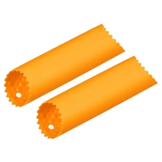 Unique Bargains Kitchen Durable Simple Non-Slip Silicone Skin Remover Garlic Peeler 2 Pcs image {9}