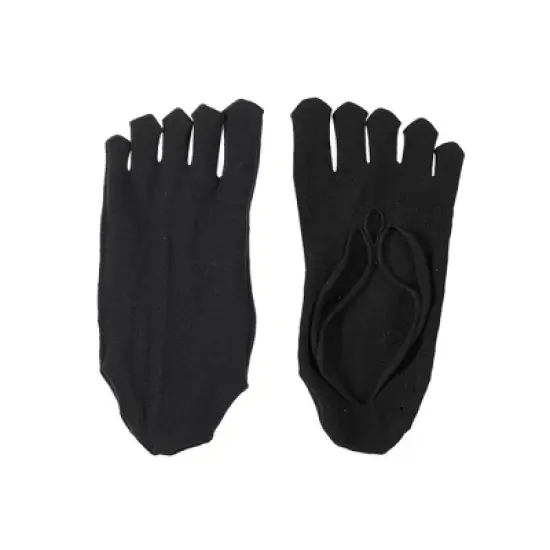 Unique Bargains Invisible Five Fingers Socks Breathable Soft Fashion No Show Socks for Women 3 Pairs image {3}
