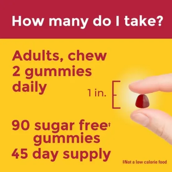 Nature Made Zero Sugar Multivitamin Sugar Free Gummies - 90ct image {5}