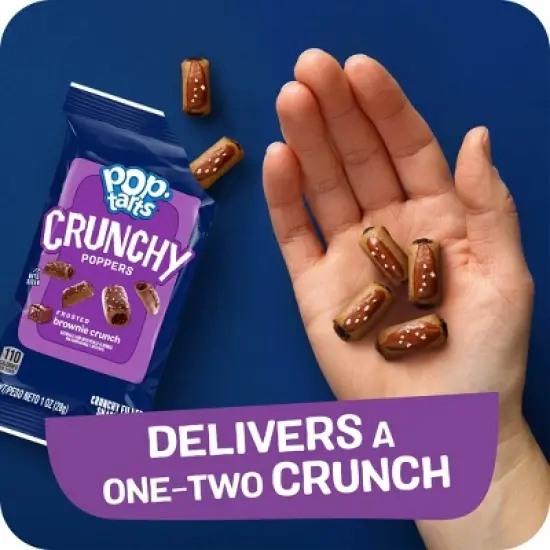 Pop-Tarts Crunchy Poppers Frosted Brownie Crunch - 10ct / 10oz image {5}