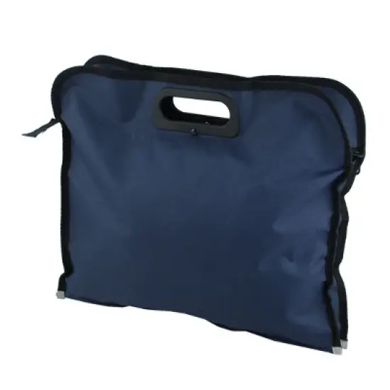 Unique Bargains Nylon Durable File Folder for Carrying Files 14.96" x 12.2" x 2.28" 1 Pc image {2}