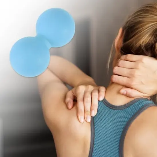 Unique Bargains Comfortable Massage ball Manual Massager Tools 4.76"x2.56"x2.56" 1 Pc image {1}