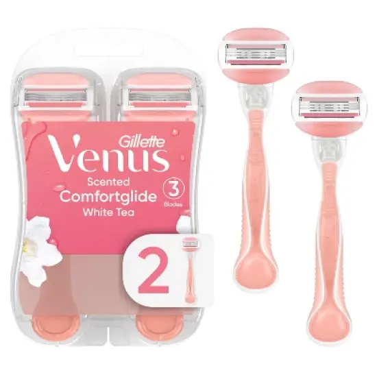 Venus ComfortGlide White Tea Women's Disposable Razor - 2ct image {7}
