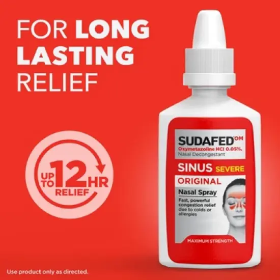Sudafed Sinus Severe Nasal Spray - 1oz image {5}