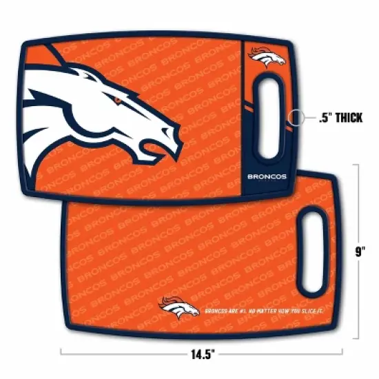 NFL Denver Broncos Logo Series Cutting Board image {4}
