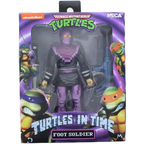 Neca Teenage Mutant Ninja Turtles Turtles In Time 7 Inch Action Figure | Foot Soldier image {2}
