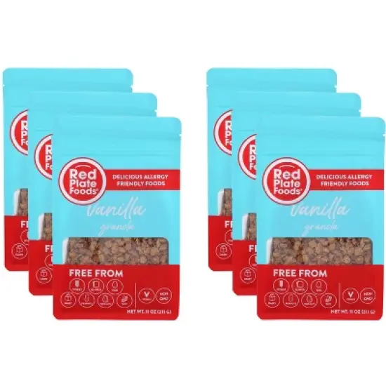 Red Plate Foods Vanilla Granola - Case of 6 - 11 oz image {2}