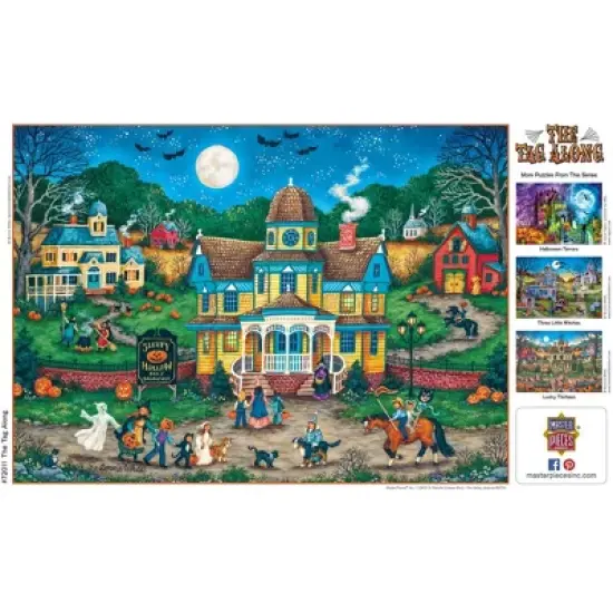 MasterPieces 1000 Piece Halloween Jigsaw Puzzle - The Tag Along image {4}