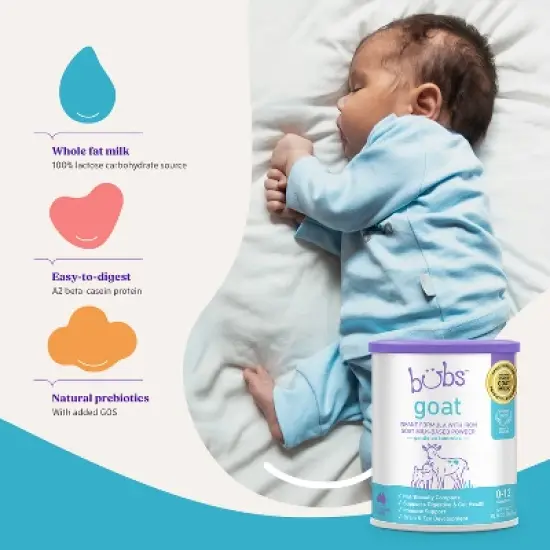 Bubs Easy Digest Goat Infant Formula Powder - 20oz image {7}