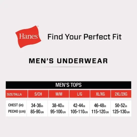 Hanes Men's Tank Top Undershirt 10pk - White image {7}