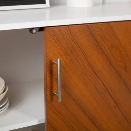 Angelo Modern Bookmatch 4 Door Sideboard - Saracina Home image {12}