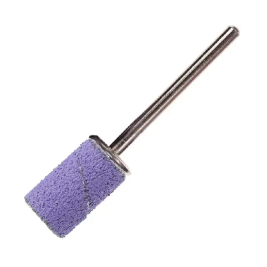 Unique Bargains Nail Drill Bits 80 Grit Sanding Bands Set 100 Pcs Purple image {1}