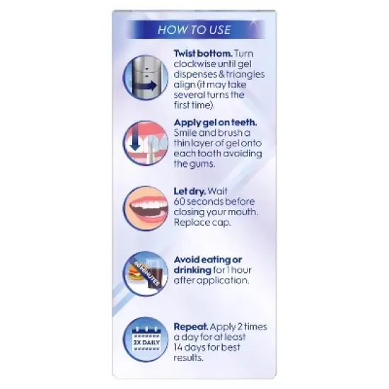 Crest 3D White On-the-Go Teeth Whitening Pen - 0.13 fl oz image {2}