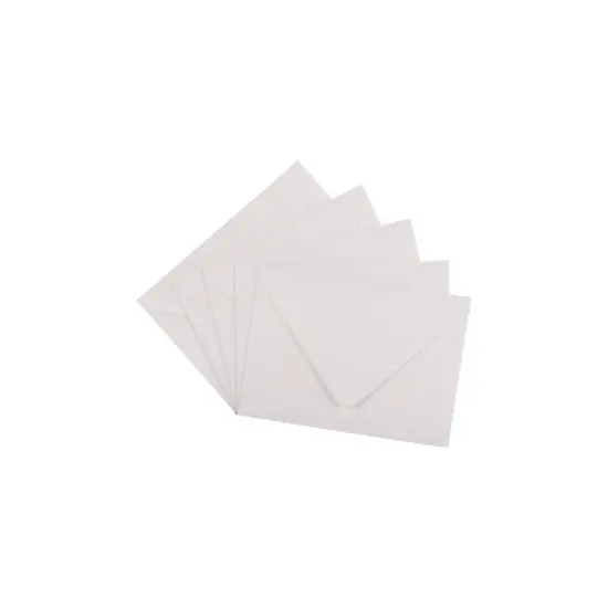 JAM Paper A7 Invitation Envelopes with Euro Flap 5.25" x 7.25" White 25/Pack (40234670) image {2}