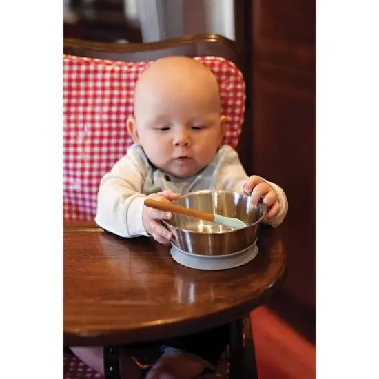 4pk Bamboo and Silicone Kid Spoons - Red Rover image {5}