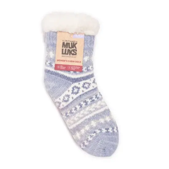 MUK LUKS Women's Chenille Cabin Sock image {2}