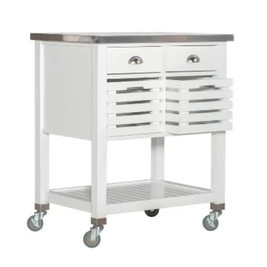 Robbin Kitchen Cart - Linon image {2}