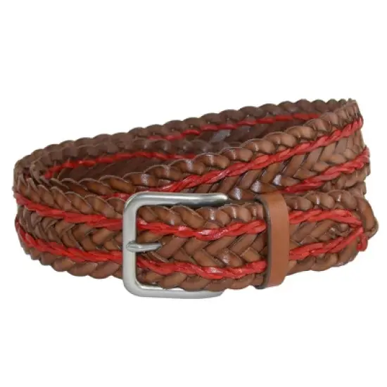 CrookhornDavis Men's Torino Twin Lace Braided Belt image {2}