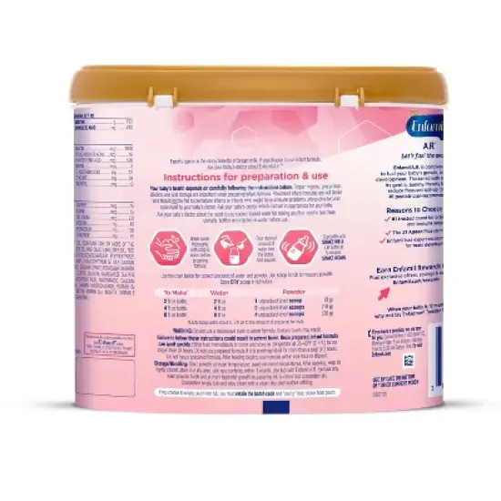 Enfamil A.R. Powder Infant Formula - 19.5oz image {10}