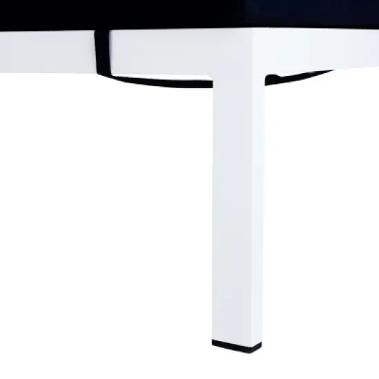 Yves Sun Lounger - Outdoor - PAT4042 - Navy/White -Safavieh image {7}