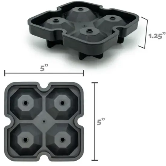 The Lakeside Collection Diamond Shape Ice Tray image {4}