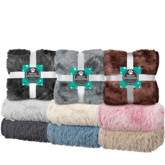 PetAmi Waterproof Pet Blanket Dogs Cats Puppy, Soft Faux Shearling Fur Cover, Leakproof Fleece Fuzzy Plush Reversible image {6}