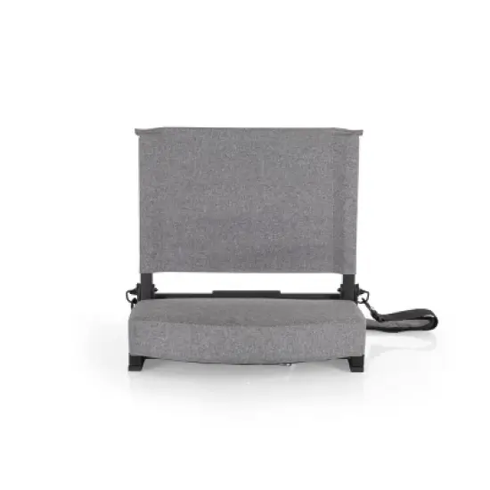 Picnic Time Gridiron Stadium Seat - Heathered Gray image {2}