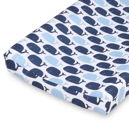 The Peanutshell Nautical Changing Pad Cover for Boys, 3-Pack image {5}