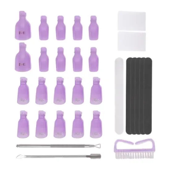Unique Bargains Women's Nail Art Removal Clip Kit 1 Set image {7}