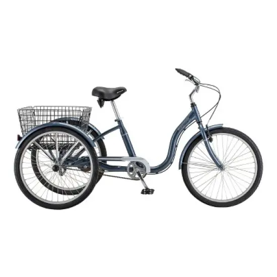 Schwinn 24" Meridian Cruiser Tricycle - Blue image {2}