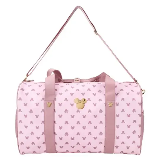 Disney Minnie Mouse Ears Pink 18" Duffle Bag image {7}