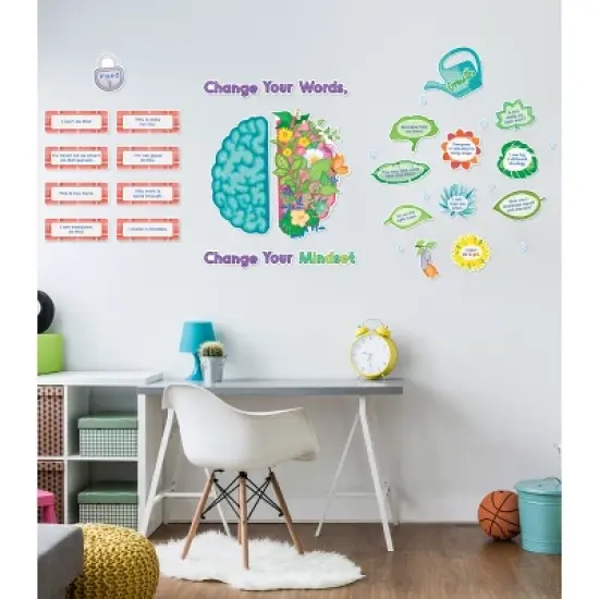 Carson Dellosa Education Bloom with a Growth Mindset Bulletin Board Set (47 pieces) image {4}