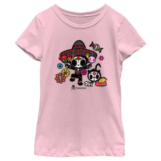 Girl's Tokidoki Dia De Los Muertos Adios and Skeletrino T-Shirt image {3}