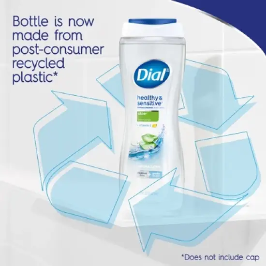Dial Clean & Gentle Aloe Body Wash - 16 fl oz image {5}