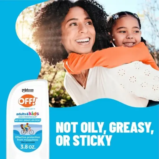 OFF! Adults and Kids Mosquito Repellent Picaridin&nbsp;Bug Lotion - 3.8oz image {3}