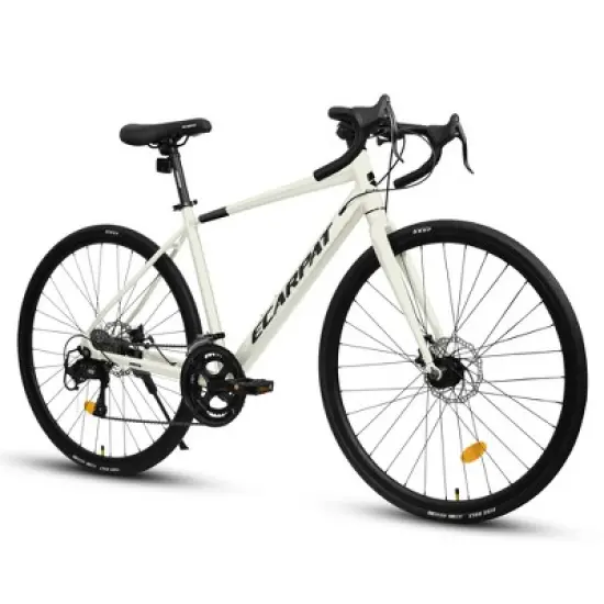 VASIP 700C Road Bike - 28" Lightweight Aluminum Frame, Disc Brakes, 16-Speed, Fast Acceleration - Men's/Women's Bicycle image {10}