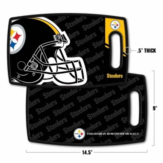 NFL Pittsburgh Steelers Logo Series Cutting Board image {1}