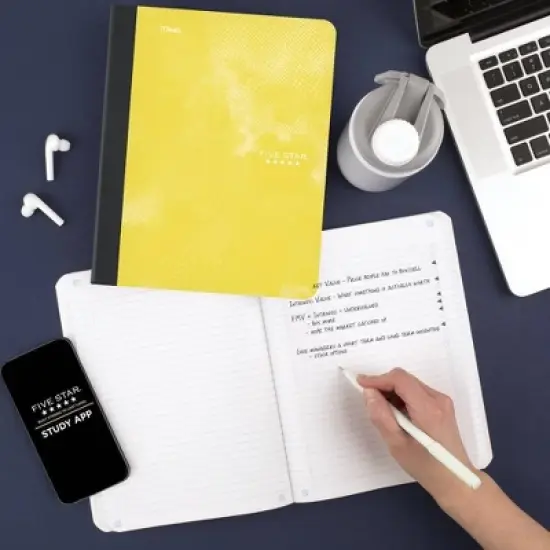 Five Star Active Comp Book 80ct Yellow image {5}