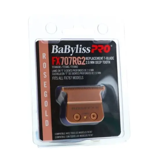 BaBylissPRO Deep Tooth Rose Gold Replacement Blade image {5}
