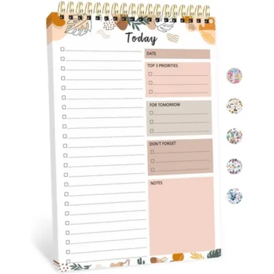 Belatt To Do List Notepad - To Do List Notebook for Work with 52 Sheets, Undated Daily Planner Perfect for Enhanced Productivity and Goal Achievement image {8}
