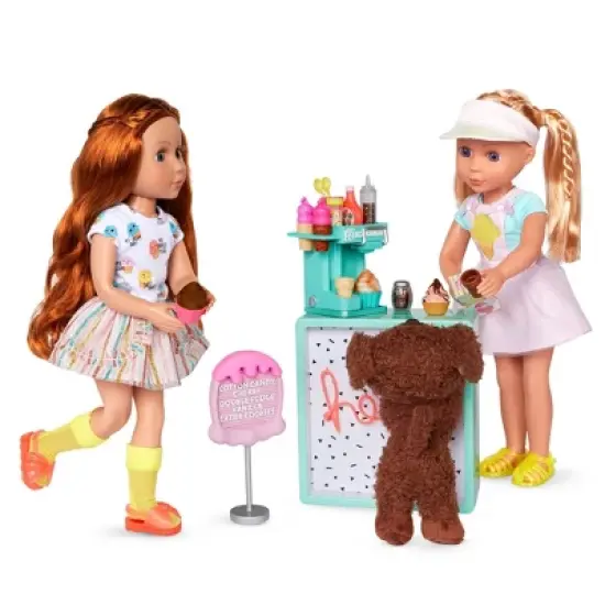 Glitter Girls Soft Serve Ice Cream Playset for 14" Dolls image {2}