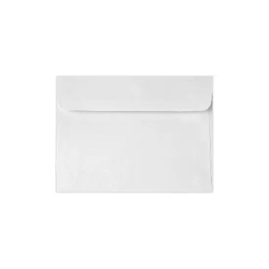 LUX 5 1/2 x 8 1/2 Booklet Envelopes 50/Pack 24lb. Bright White (49420-50) image {1}