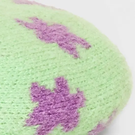 Knit Beret - Wild Fable&trade; Mint Green Floral image {3}