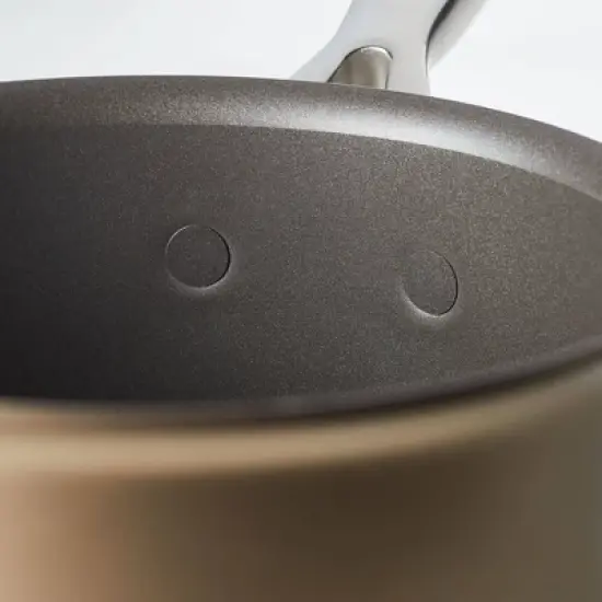 Anolon Ascend 3qt Hard Anodized Nonstick Saucepan with Lid Bronze image {3}