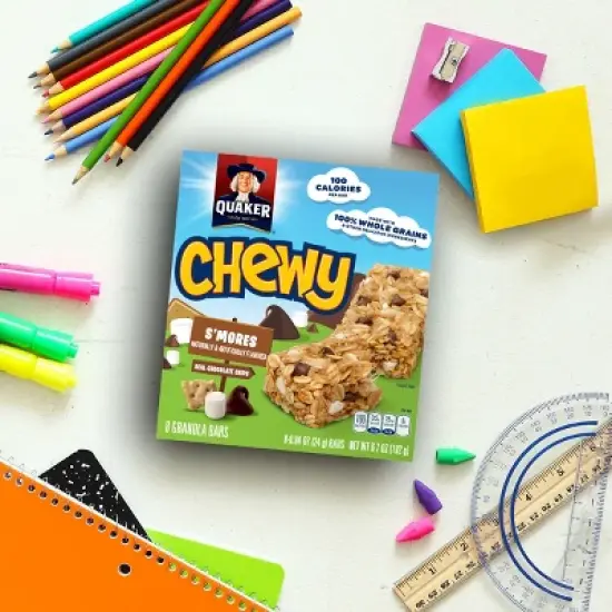 Quaker Chewy S'mores Granola Bars - 6.7oz/8ct image {2}