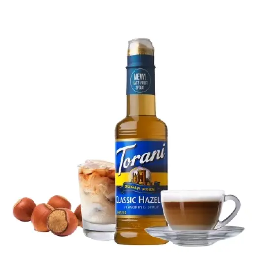 Torani Sugar Free Hazelnut Syrup - 12.7oz image {2}