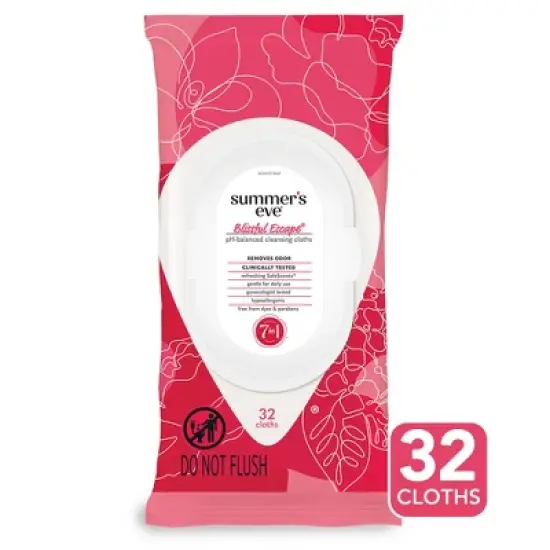 Summer's Eve Blissful Escape Feminine Cleansing Wipes image {8}