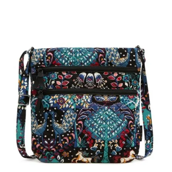 Vera Bradley Women's  Cotton Triple Zip Hipster Crossbody Bag image {26}