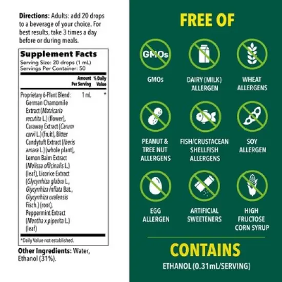 Iberogast Softgels Dual Action Digestive Relief Daily Herbal Supplements - 30ct image {4}