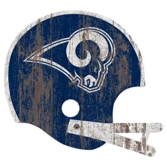 NFL Fan Creations Distressed Helmet Cutout Sign image {14}